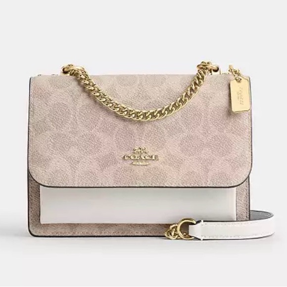 Coach Handbags - COACH MINI KLARE C9946 SIGNATURE CANVAS CROSSBODY BAG 🌟EUC🌟